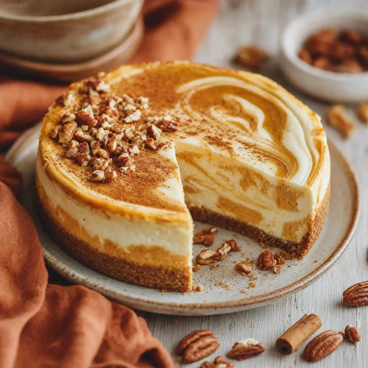 Tekvicový cheesecake - ONVIA
