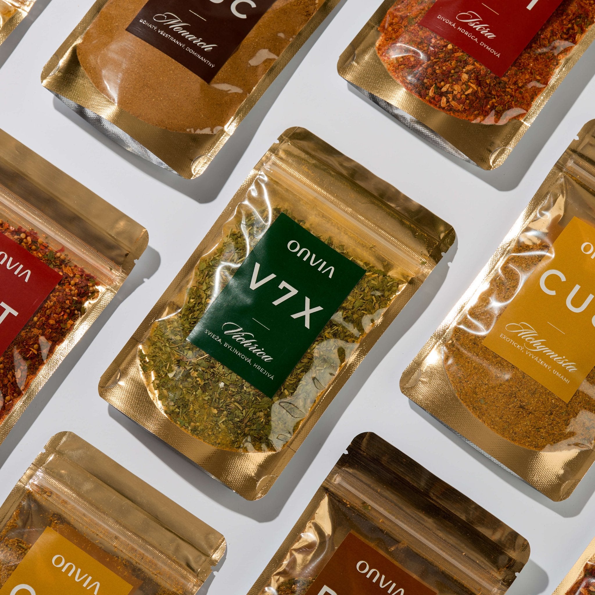 Gurmánske koreniny - 5 druhov - ONVIA