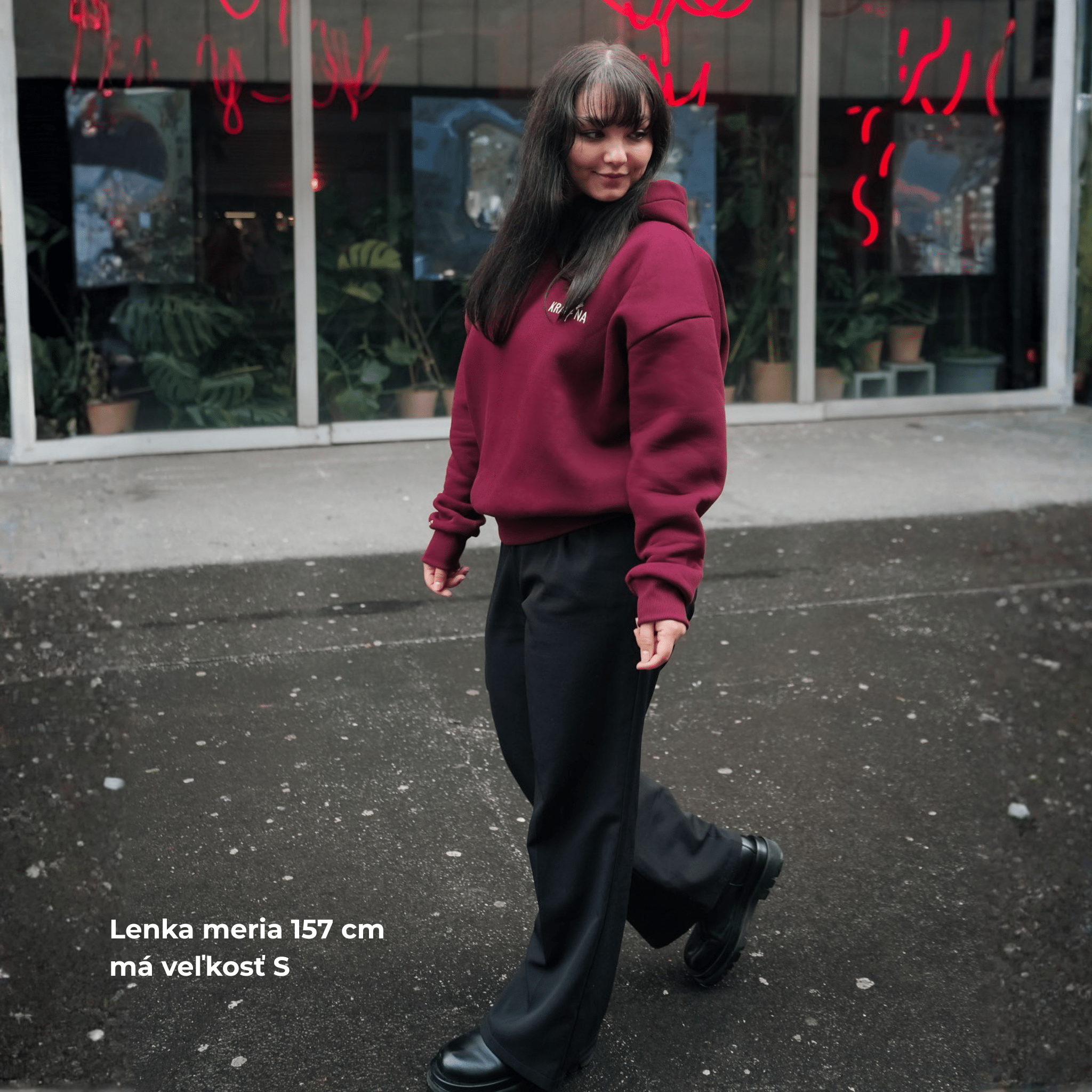 Mikina s kapucňou "KRAVINA" - ONVIA