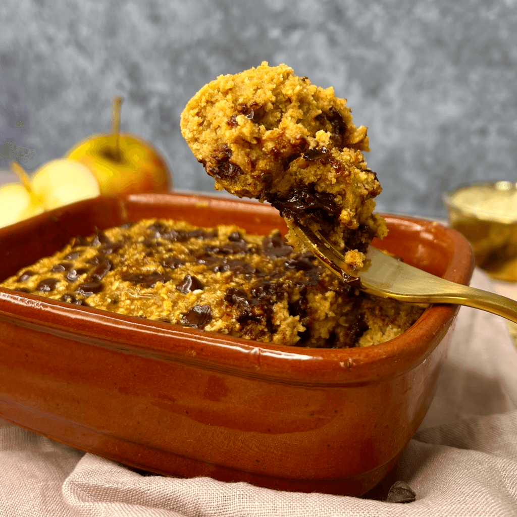 Pečená kaša s čokopecičkami