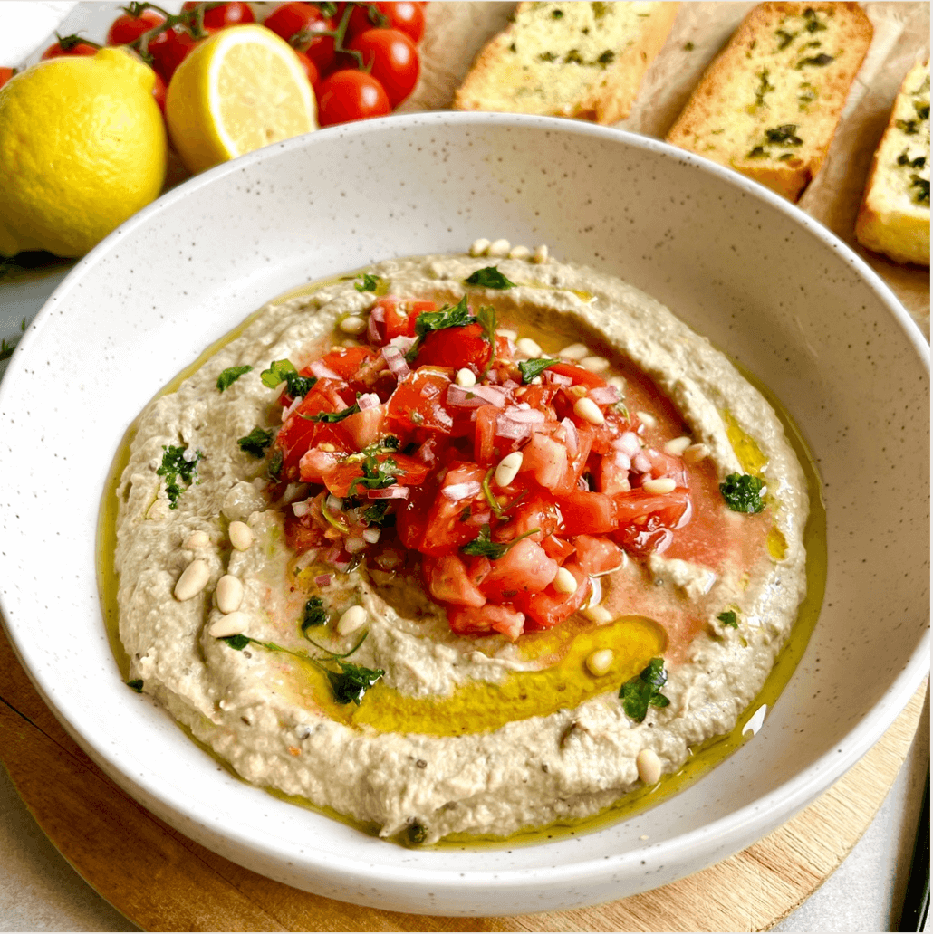 Baba ganoush s bagetkou - ONVIA