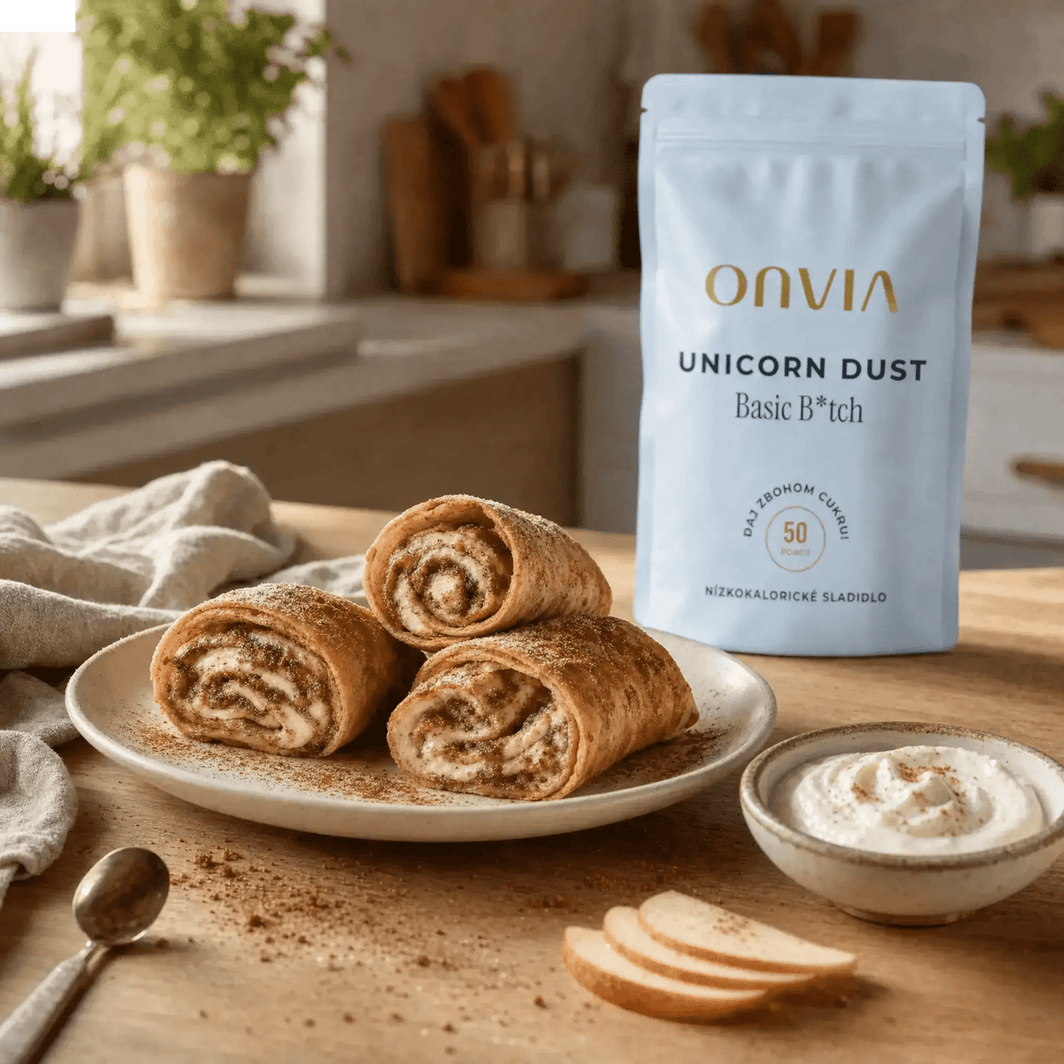ŠKORICOVÝ WRAP „CINNAMON BUN“ - ONVIA