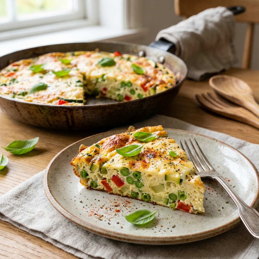 Zeleninová low carb frittata - ONVIA