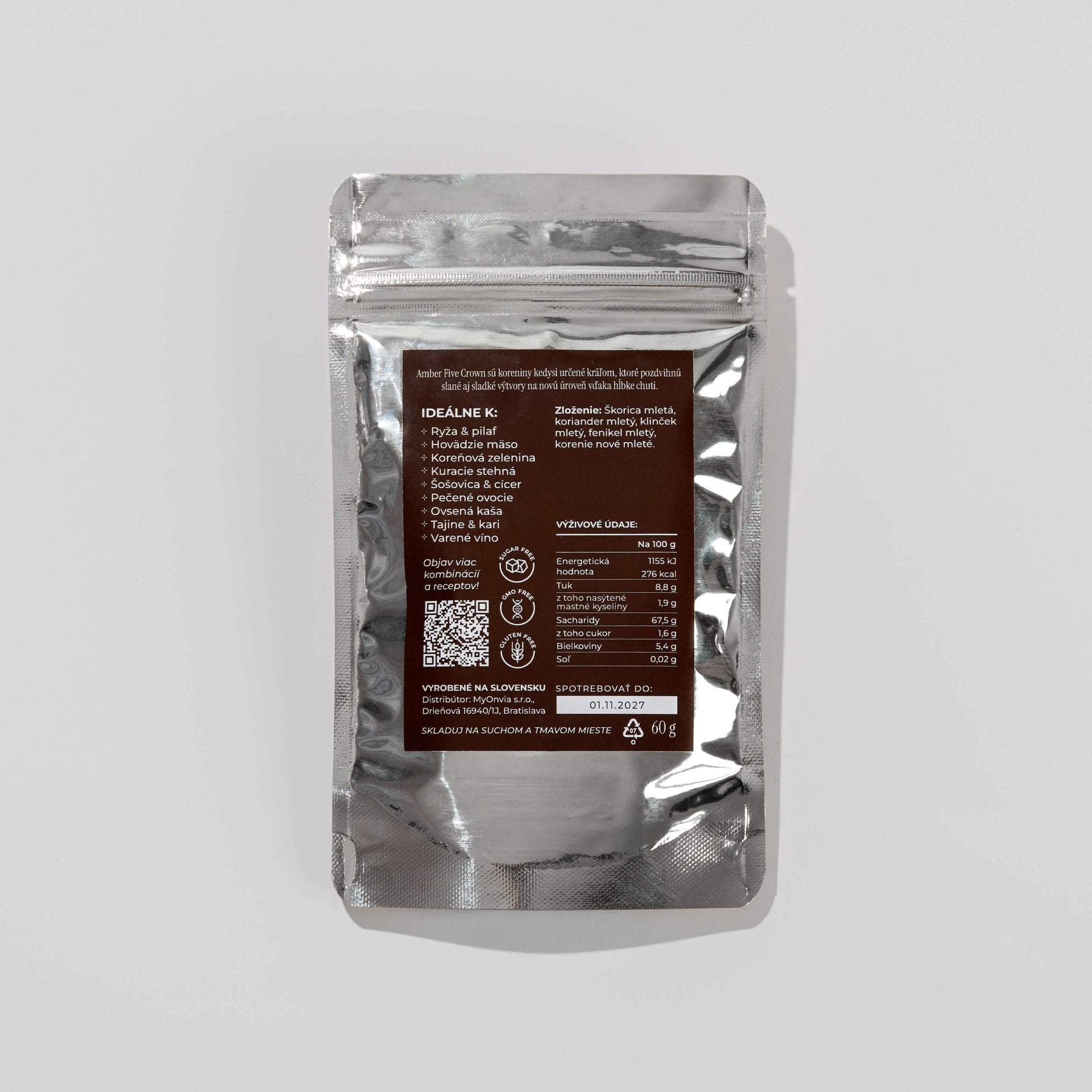 Kolekcia 5 gurmánskych korenín + darček - ONVIA